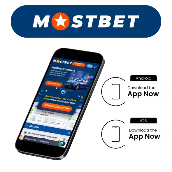 Mobil ilovasi Mostbet